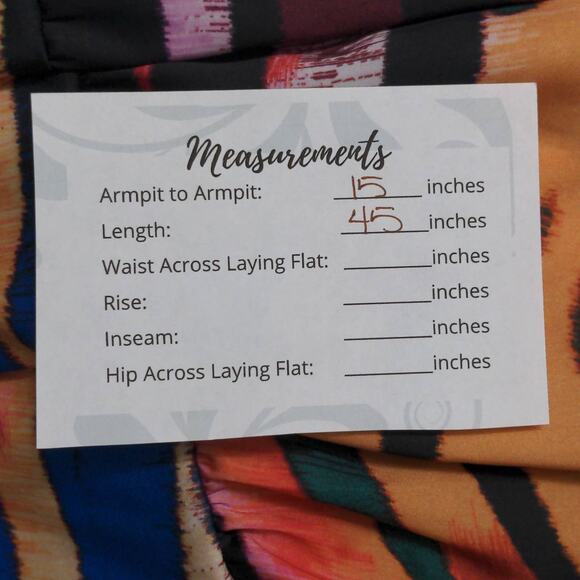 Willa Story Womens Fit & Flare Dress Multicolor Abstract Elastic Waist Midi XS - Picture 10 of 10